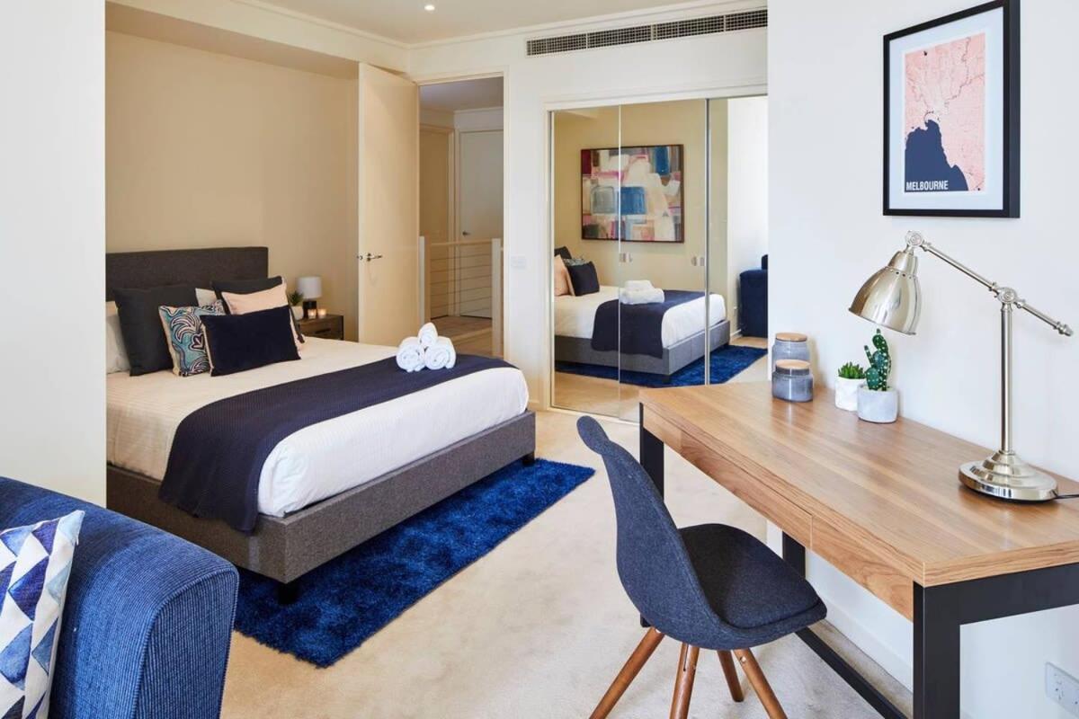 Penthouse Apartment In Melb Cbd Perfect Location ملبورن المظهر الخارجي الصورة