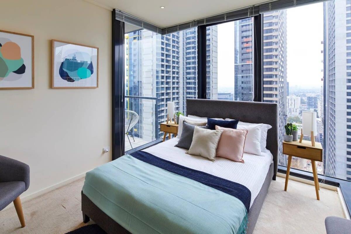 Penthouse Apartment In Melb Cbd Perfect Location ملبورن المظهر الخارجي الصورة
